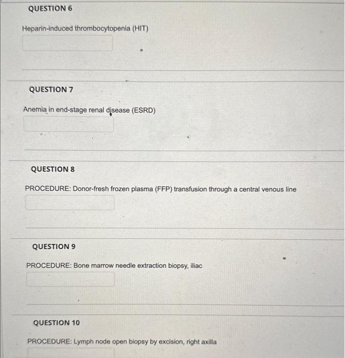 Solved assign the correct ICD 10 CM diagnosis codes and ICD | Chegg.com