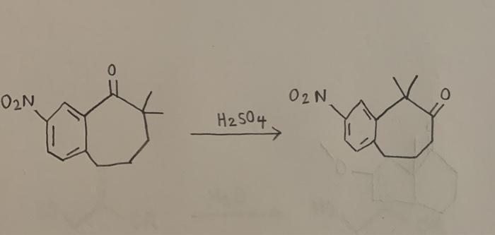 Solved 0 O2N O2N o H2SO4 | Chegg.com