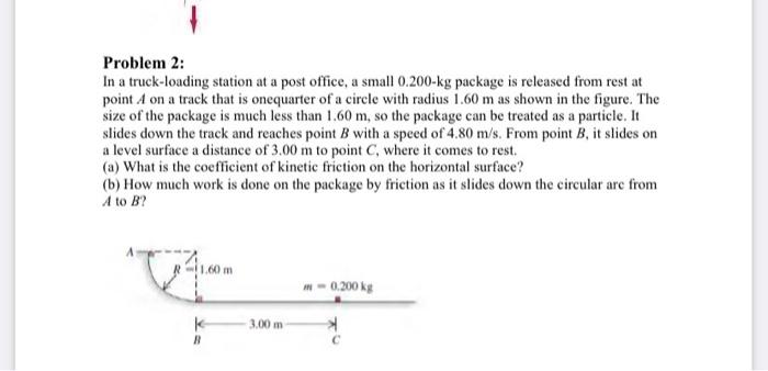 Solved Problem 2: In A Truck-loading Station At A Post | Chegg.com