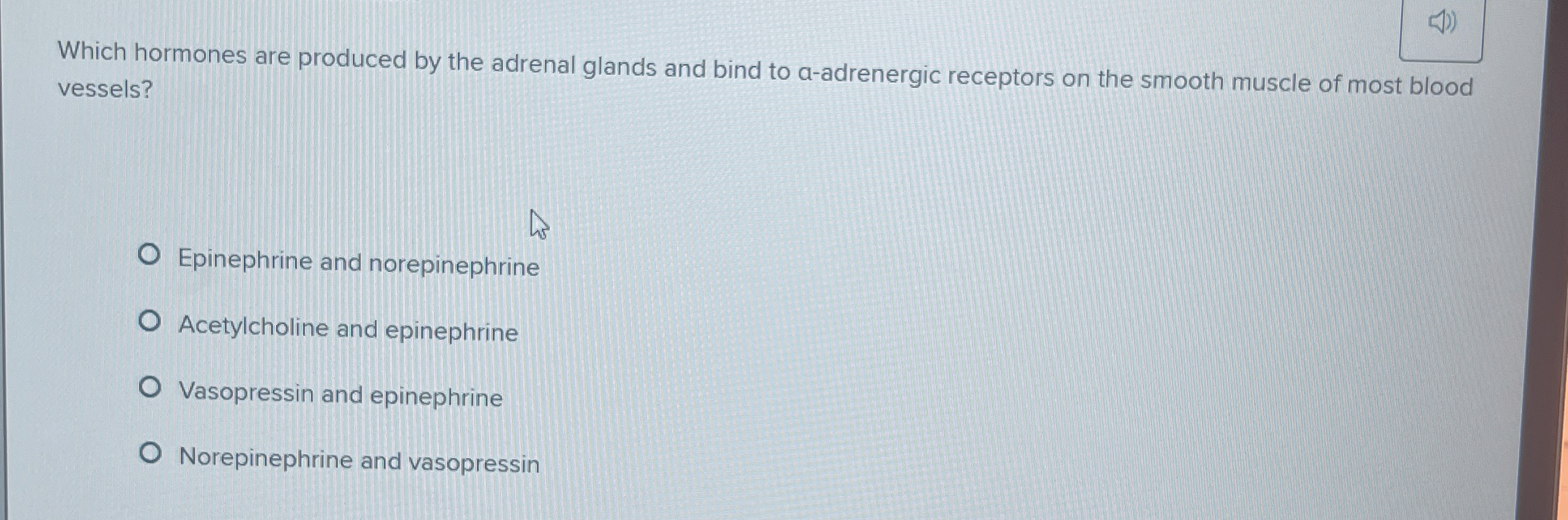 Solved Which hormones are produced by the adrenal glands and