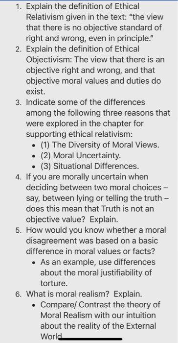 ethical relativism essay definition