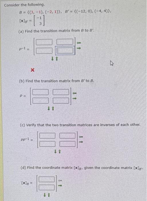 Solved Consider The Following. | Chegg.com