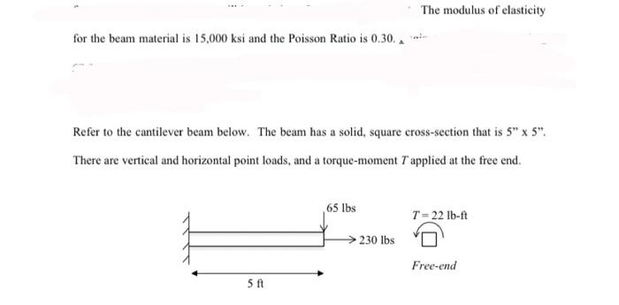 Solved i. Compute the maximum shear stress in the | Chegg.com