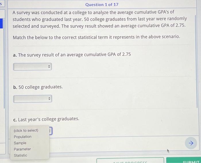 Solved A survey was conducted at a college to analyze the | Chegg.com