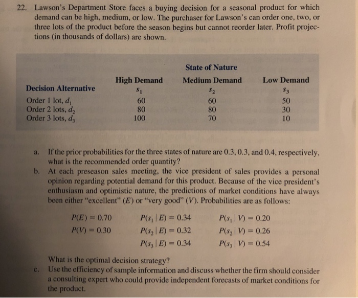 solved-22-lawson-s-department-store-faces-a-buying-decision-chegg