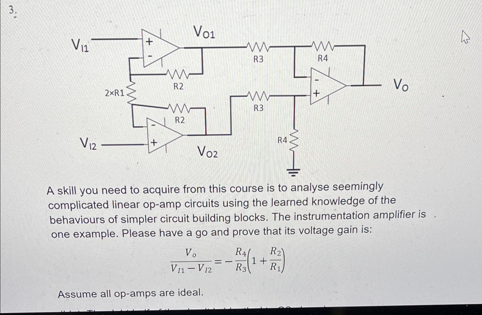 Solved A skill you need to acquire from this course is to | Chegg.com