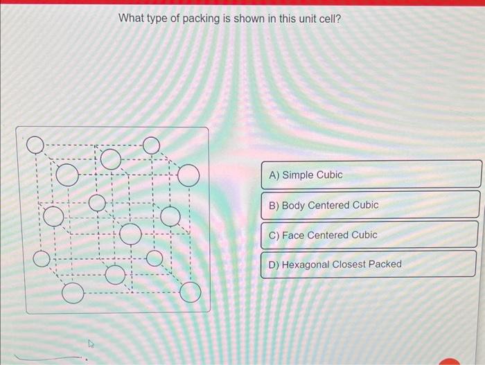 solved-what-type-of-packing-is-shown-in-this-unit-cell-chegg