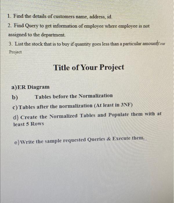 Solved Project Instructions Project Instructions In this | Chegg.com