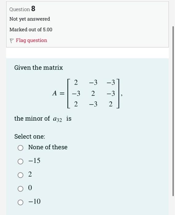 Solved subject >> Linear algebra please solve it all its | Chegg.com