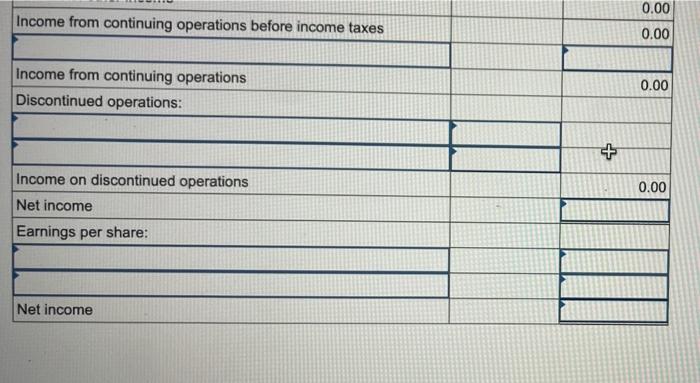 Solved Problem 4-5 (Algo) Income statement presentation; | Chegg.com