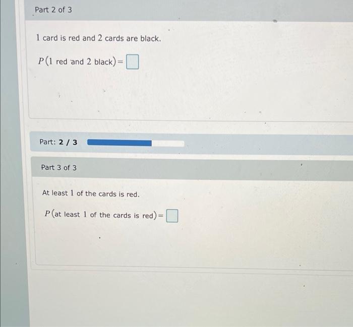 Solved The red face cards and the black cards numbered 39