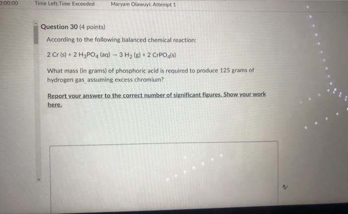 Solved Question 30 (4 points) According to the following | Chegg.com