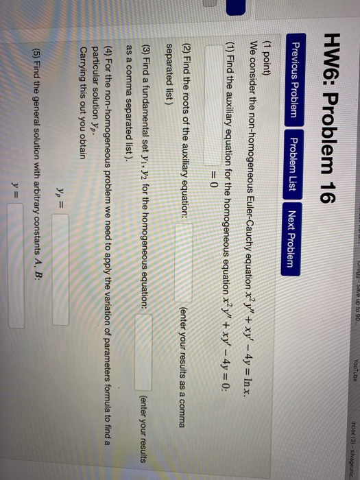 Solved HW6: Problem 18 Previous Problem Problem List Next | Chegg.com