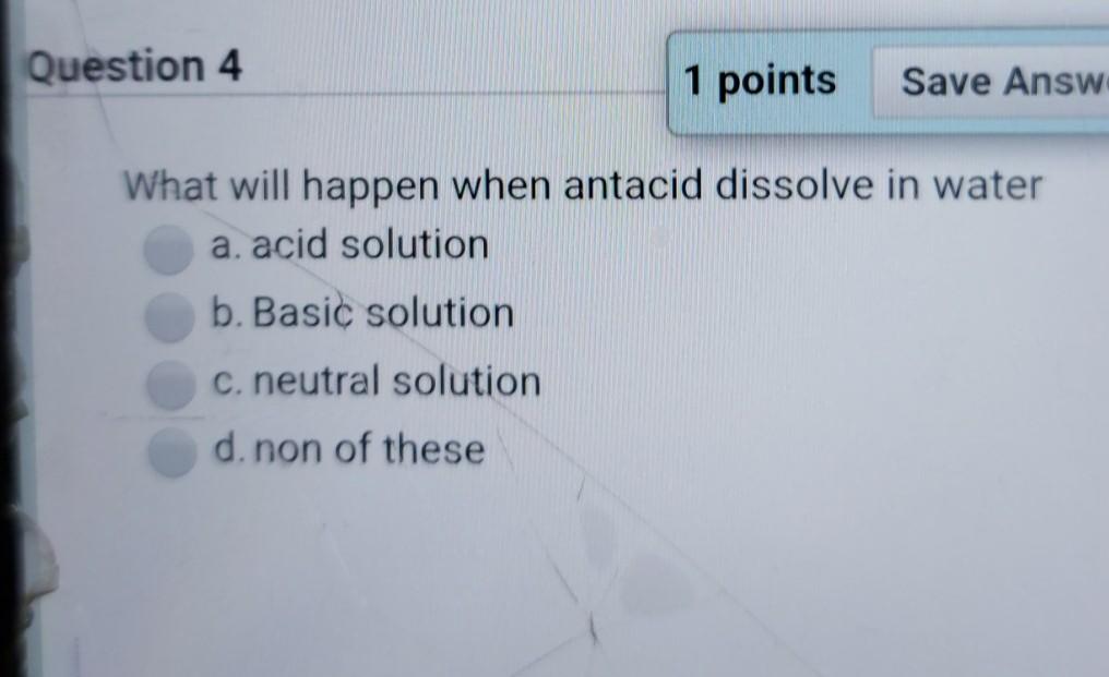 Solved response estion 3 1 points Save Answer Which of the