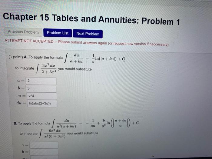 Solved Chapter 15 Tables and Annuities: Problem 1 Previous | Chegg.com