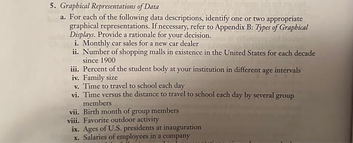 Solved 4. Types Of Data. In Elementary School, Students Have 