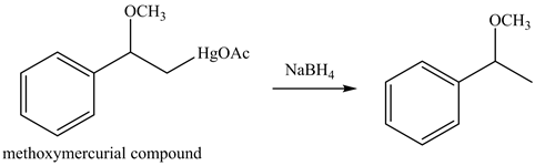 OCH
OCH
HgOAc
NaBH4
Olmos
methoxymercurial compound