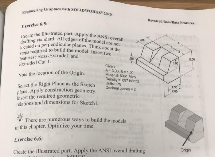 Solved Engineering Graphics with SOLIDWORKS 2020 Revolved