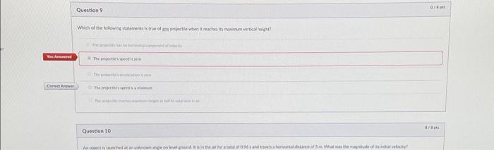 Solved Question 9 Question 10 | Chegg.com