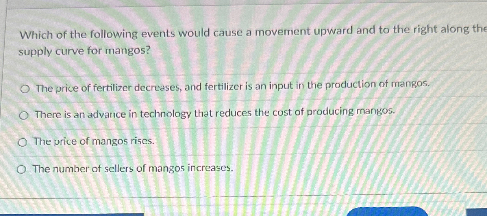 Solved Which of the following events would cause a movement | Chegg.com