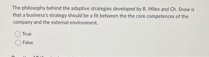 Solved The first step in the strategic planning process is | Chegg.com