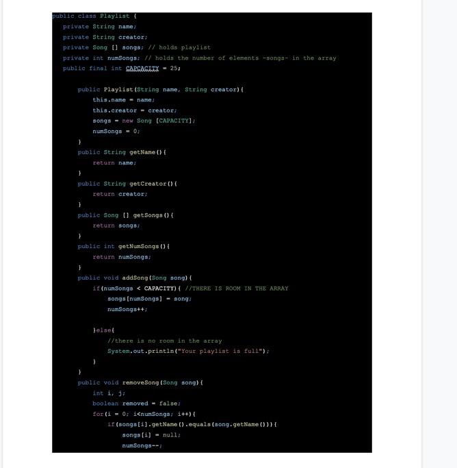 Solved How would I create the program MakePlaylist using the | Chegg.com