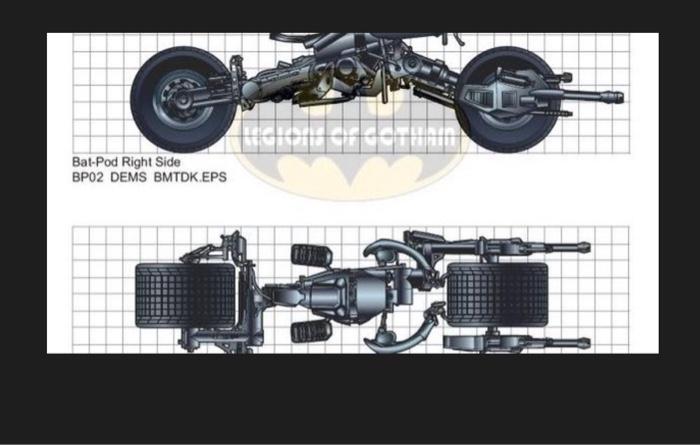 Solved so i recreated the batpod from batman for my final | Chegg.com