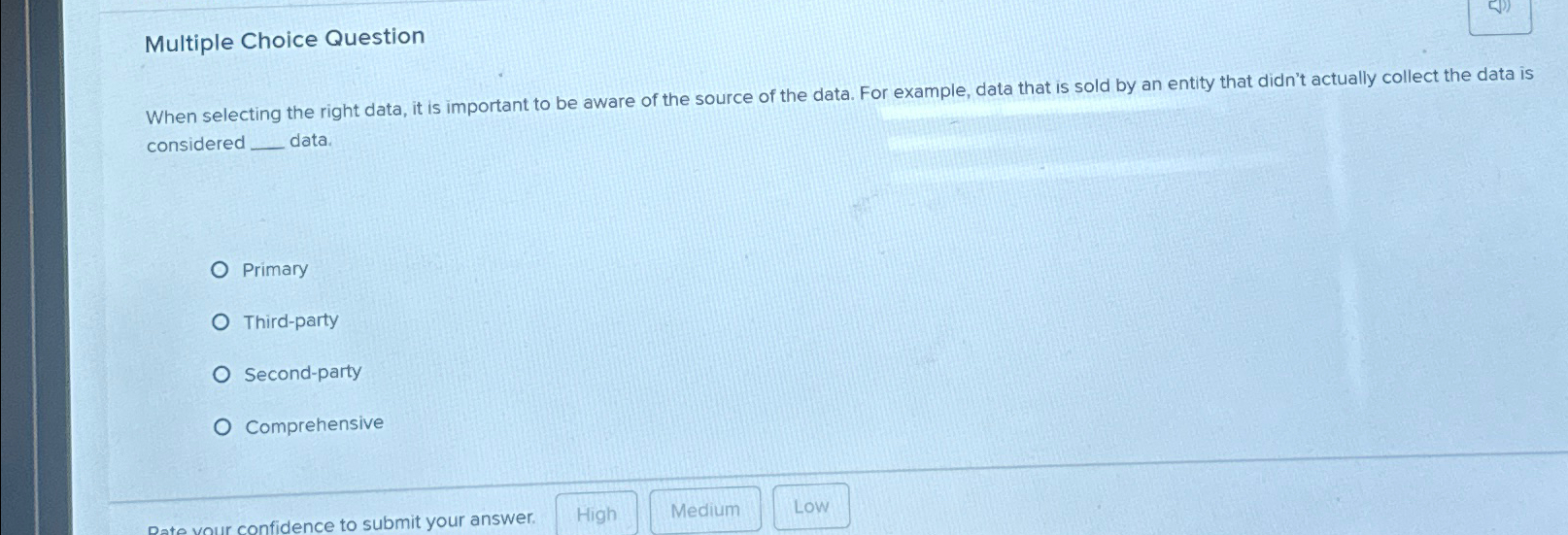 Solved Multiple Choice QuestionWhen selecting the right | Chegg.com