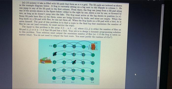 Solved For each of the dynamic programming problems below, | Chegg.com