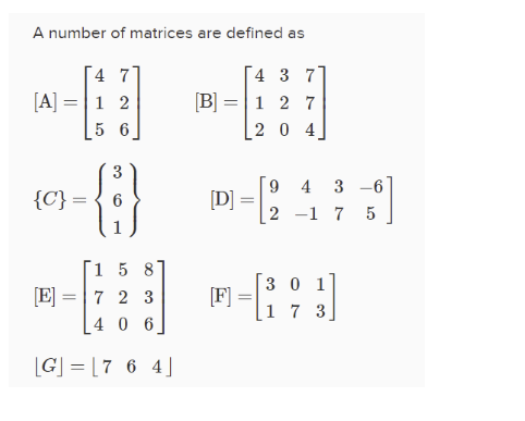 Mechanical Matrix Math Solved Please help its for Mathlab mechanical engineering A | Chegg.com