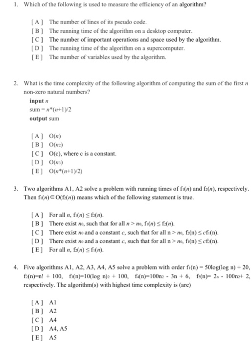 Solved 1. Which of the following is used to measure the | Chegg.com