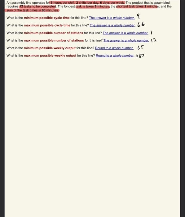Solved the answers are correct can you please show how to | Chegg.com