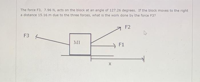 Solved force question, two-part. had to break into different | Chegg.com