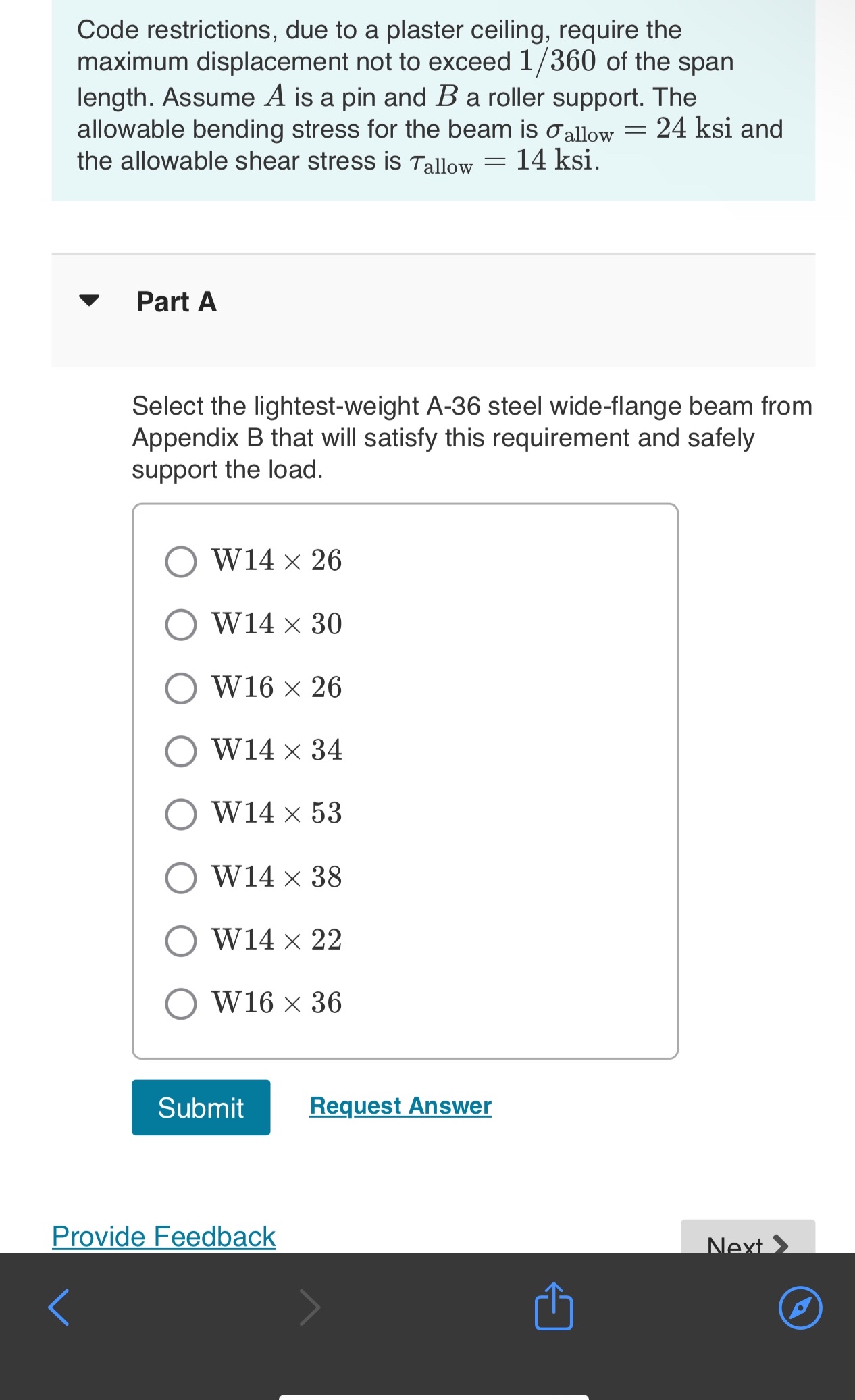 Solved Code restrictions, due to a plaster ceiling, require | Chegg.com