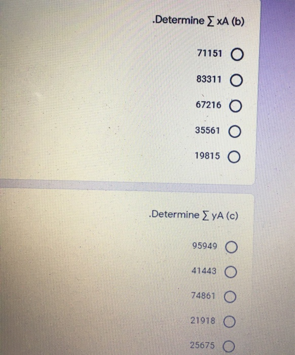 Solved Q4: For the plate shown in Fig Determine A (a) YA 20 | Chegg.com