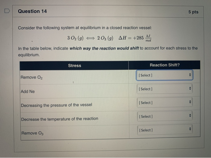 Solved Question 14 5 pts Consider the following system at | Chegg.com
