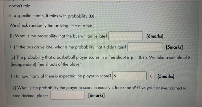 Solved (a) Let A And B Be Two Events Of The Same Sample | Chegg.com