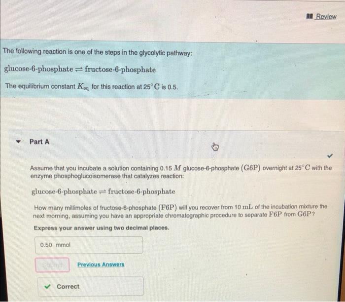 Solved The following reaction is one of the steps in the | Chegg.com