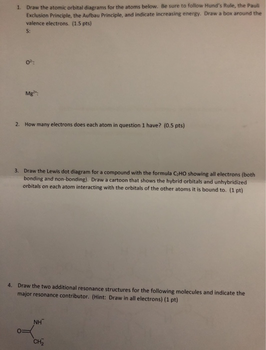 Solved 3. Draw the Lewis dot diagram for a compound with the | Chegg.com