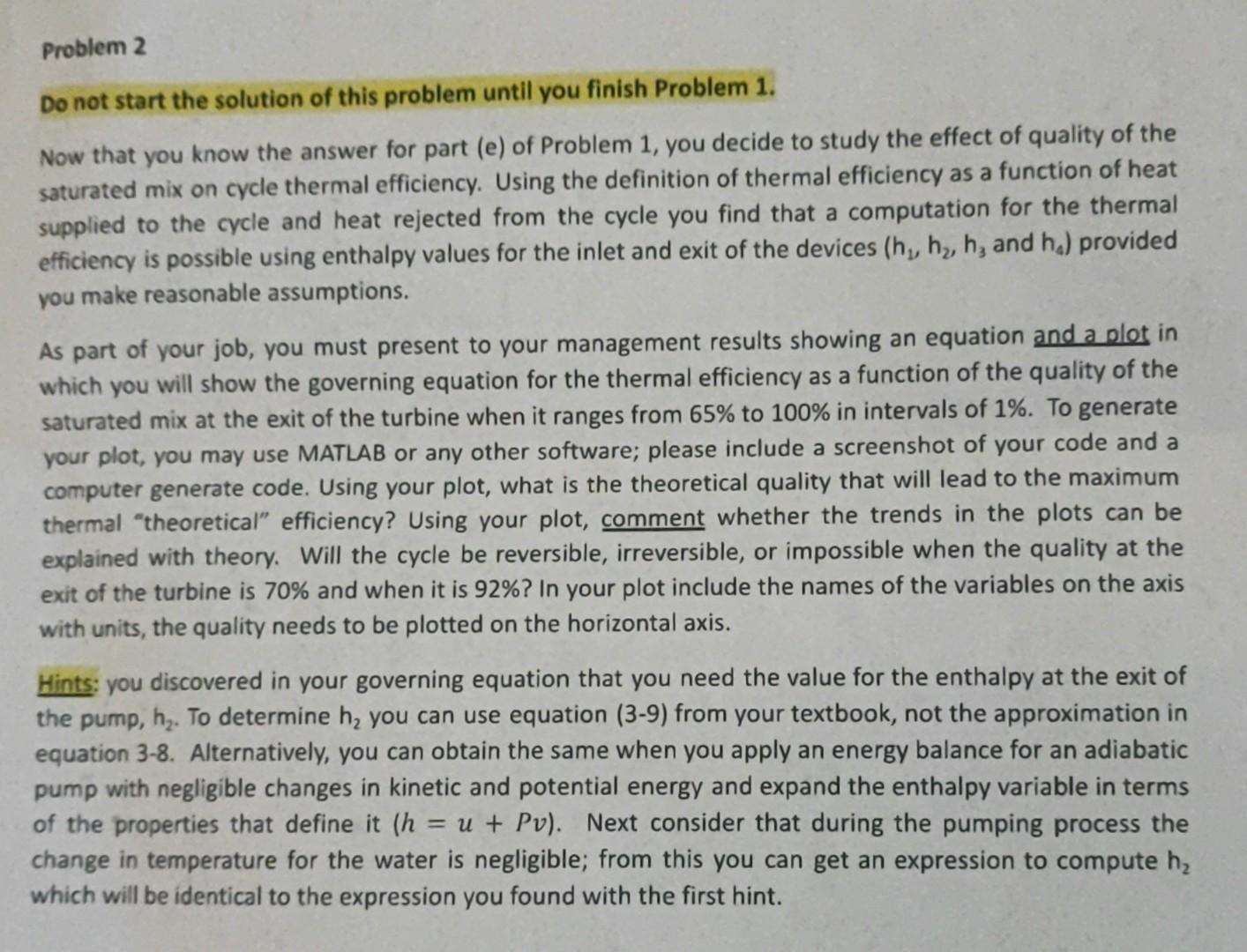 Do not start the solution of this problem until you | Chegg.com