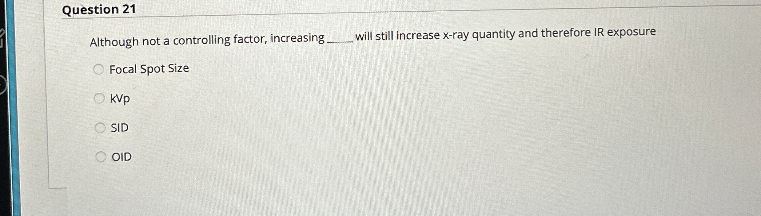 Solved Question 21Although not a controlling factor,