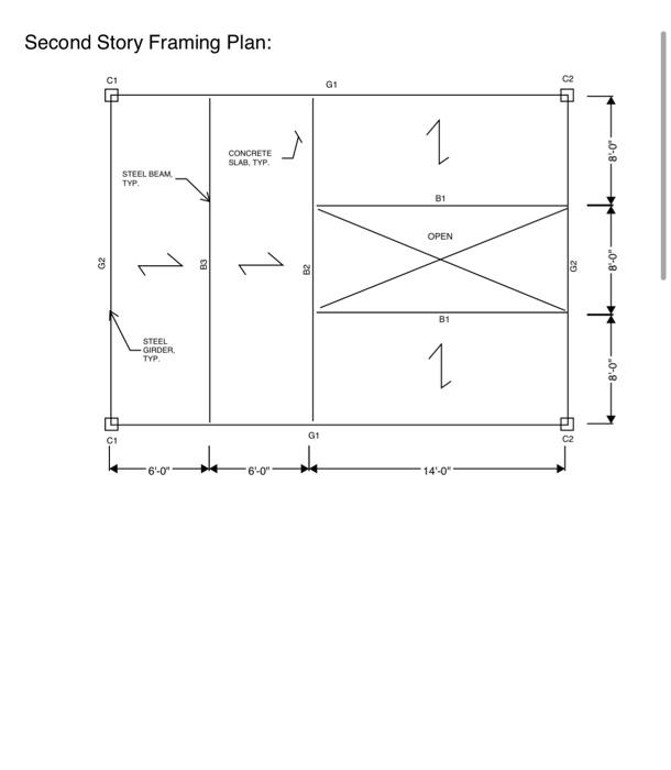 Solved materials. 4. Check serviceability in the structural | Chegg.com