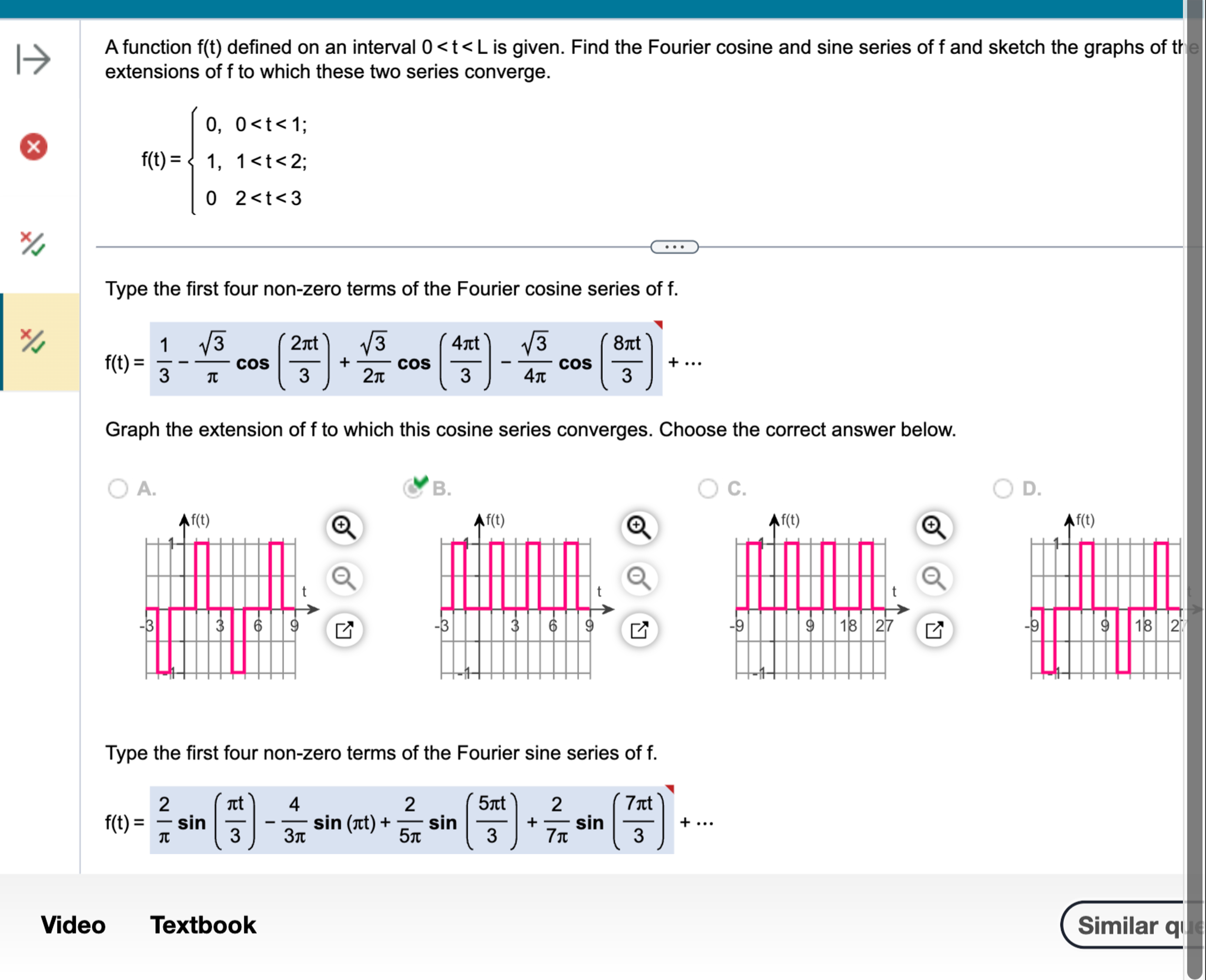 Solved The answers are provided. i just need the work | Chegg.com
