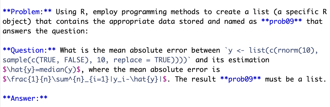 R Problems File Examples Solved Problem: Using R , employ programming methods to | Chegg.com