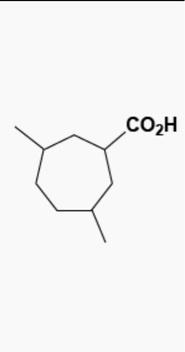 Solved COH What Is The IUPAC Name For The Following Chegg