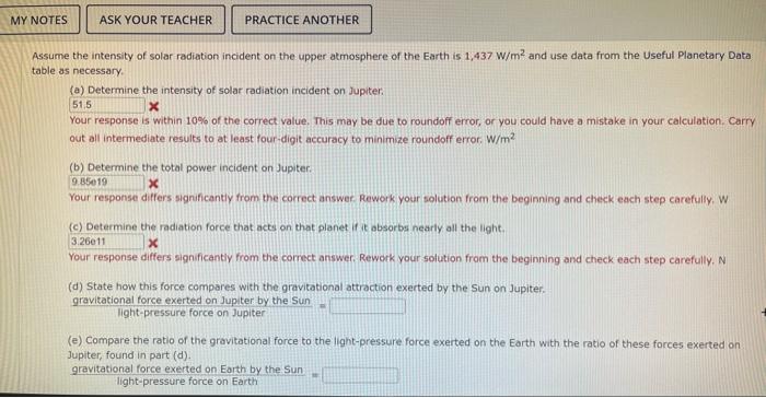 Solved Assume the intensity of solar radiation incident on | Chegg.com