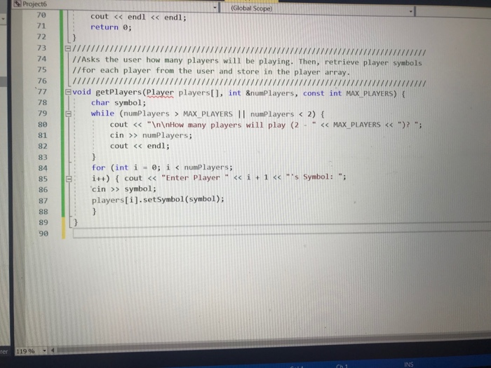 1.Create a new C++ project in Visual Studio. Add a | Chegg.com