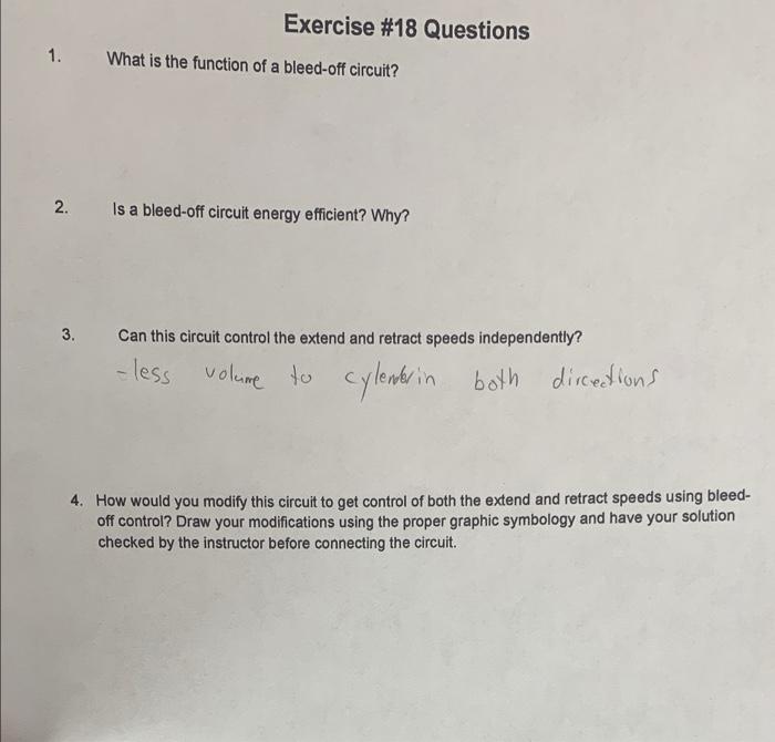 Solved Exercise #18 Questions 1. What is the function of a