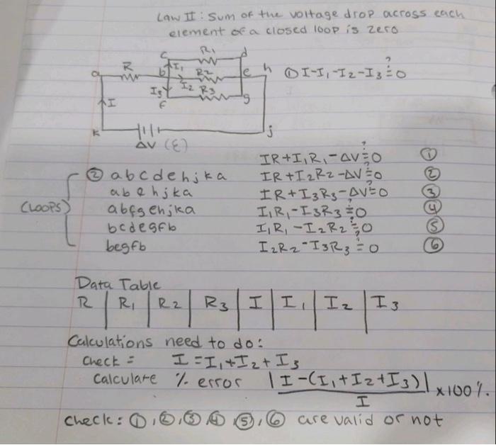 Solved Lab 4 Circuit 3 Kirchhoff's Laws Objective - Toverify | Chegg.com