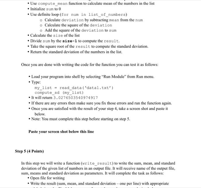Solved Step 1 (4 Points) In this step we will write a | Chegg.com